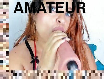 amateur, mamada, corrida, rubia, follando-fucking, máquinas, consolador, chupando