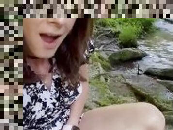 Touching Myself Next To A River ~ Blue Ridge Trip 2021