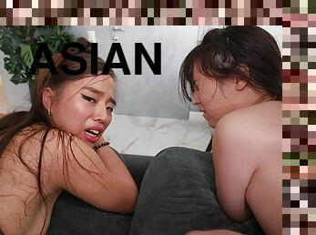 asiatisk, store-pupper, doggy, monster, fest, skinny, anal, cumshot, stor-pikk, tenåring