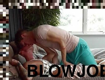 blowjob-seks-dengan-mengisap-penis, remaja, homo, deepthroat-penis-masuk-ke-tenggorokan, berciuman, berotot, homoseks, erotis