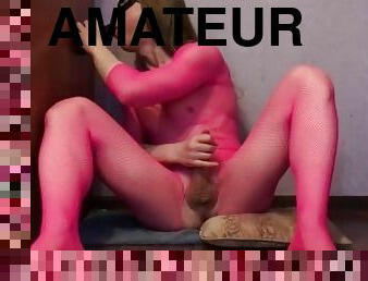 masturbation, amateur, fellation, fellation-profonde, hirondelle, bas, ejaculation, résille, gode, fétiche