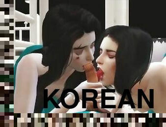 asyano, orgy, parti, grupong-seksual, tatluhan, apatan, hentai, 3d, koreyano