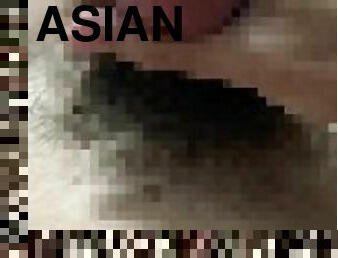 asiatique, masturbation, ejaculation-sur-le-corps, énorme-bite, gay, japonais, branlette, point-de-vue, jeune-18, ejaculation