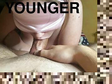 alt, blasen, selbst-gefertigt, creampie, gesichtspunkt, junge18, beule, schwester, alte, oral