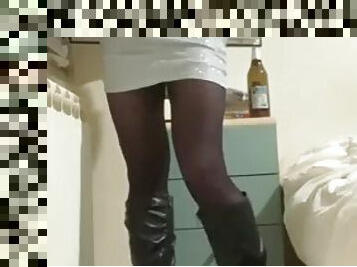meia-calça, transsexual, magro, langerie, fetiche