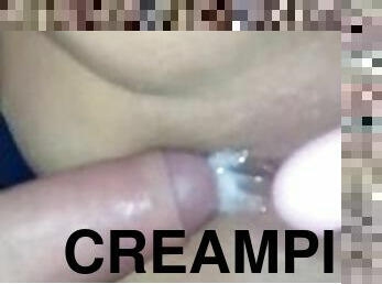 orgasm, fitta-pussy, creampie, fingerknull, sprut, vått