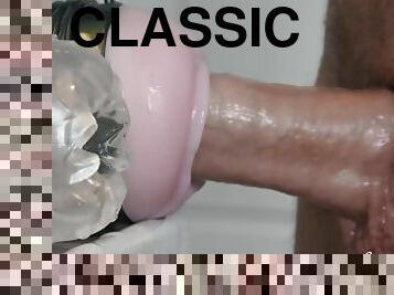 Fleshlight Classic or Fleshlight Quickshot ? Close up big cock - Sweetannabella 4K