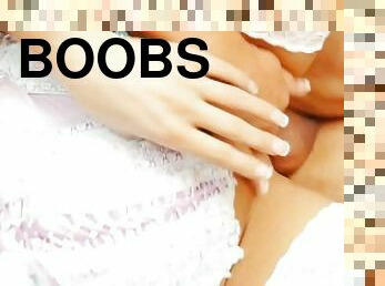 Big Tits Big Boobs fuck hole dripping wet in Blowjob Threesome
