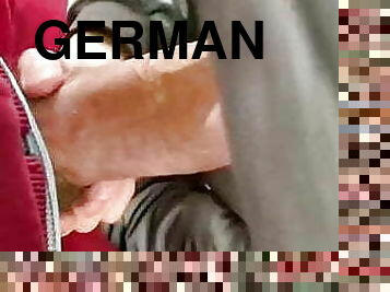 German twink sucks big dick at Cruising Park