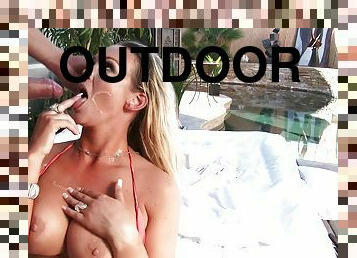 Abbey Brooks And Brook S In Good Fucking In The Outdoors