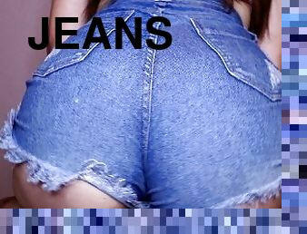 strip, pov, usko, ples, guz, jeans