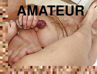 masturbation, vieux, orgasme, amateur, ejaculation-sur-le-corps, énorme-bite, maison, allemand, pieds, jeune-18