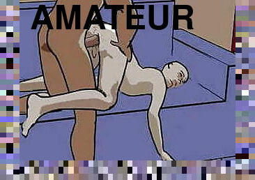 amatori, anal, gay, cuplu