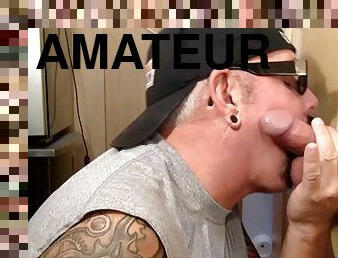 amateur, fellation, gay, branlette, point-de-vue, trou-de-la-gloire, ejaculation, tatouage, sucer