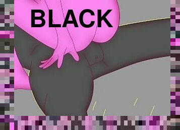 Pink is fucked by Black