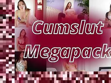 remaja, kompilasi, menelan, perempuan-murah-slut, pov, merangkap, fetish, rambut-perang, femdom