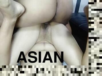 asia, ekstrem, orgasme, vagina-pussy, creampie-ejakulasi-di-dalam-vagina-atau-anus-dan-keluarnya-tetesan-sperma, teransang, ketat, nakal, filipina, basah