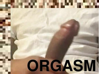 BBC Solo Male Dirty Talk and Orgasm using Pocket Pussy