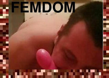 Femdom domination, femdom domestic discipline, obey bitch haha , text us here or kikn : PinkyDesire