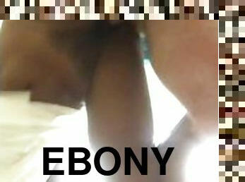 Homemade ebony fuck in bathroom