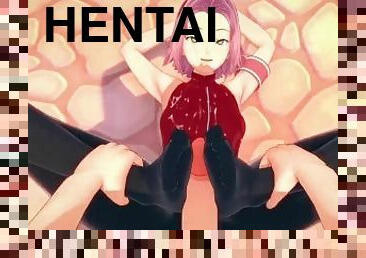 Hentai POV Feet Sakura Haruno Naruto