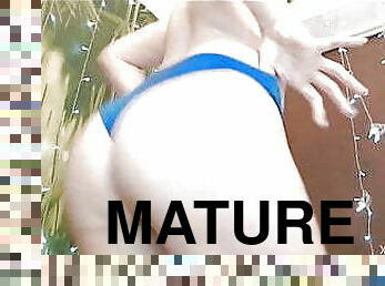 cur, tate-mari, masturbare-masturbation, pasarica, matura, milf, cu-degetelul, roscata, dildo