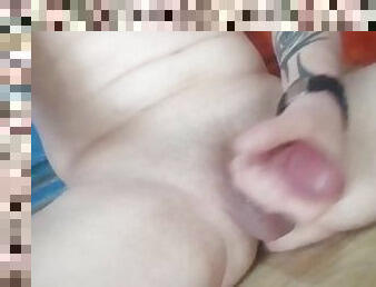 masturbare-masturbation, amatori, gay, sperma-sperm, solo, bisexual, tatuaj