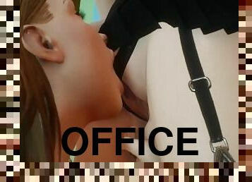 مكتب-office, كس-pussy, هواة, مثلية, مراهقون, بالإصبع, تشيكية, الجنس-باللابس