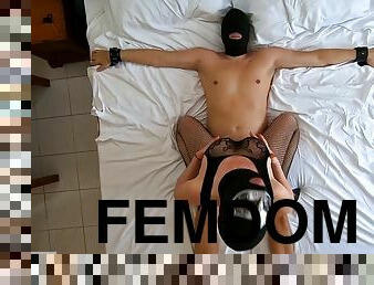 A Slave To Fuck For My Girlfriends Birthday, Femdom, Post Orgasm Torture