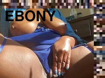 gros-nichons, clito, masturbation, chatte-pussy, amateur, mature, ébène, milf, black, belle-femme-ronde