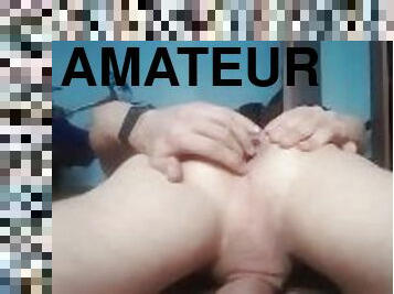 masturbation, amateur, ejaculation-sur-le-corps, énorme-bite, gay, branlette, doigtage, ejaculation, solo, bite