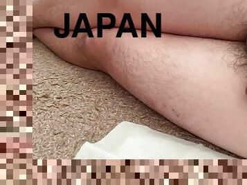 asiatique, masturbation, amateur, ejaculation-sur-le-corps, gay, japonais, branlette, joufflue, ejaculation, webcam