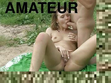 store-patter, nudist, udendørs, fisse-pussy, amatør, teenager, strand, sluge, trekanter, naturlig