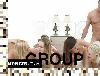 Gorgeous Mormon Girls Sucking Two Cocks At Once - Kasey Warner, Kate England And Gorgeous Girl