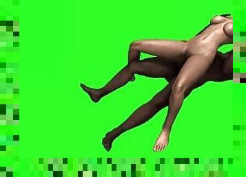 Green Screen group sex. For Skyrim!