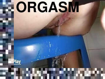 röv, gigantisk, orgasm, pissande, kvinnligt-sprut, amatör, anal, milf, leksak, dildo