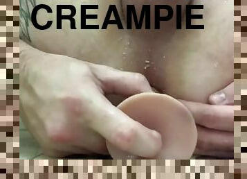 bad, pappa, orgasm, amatör, anal, gay, creampie, pov, sprut, dildo