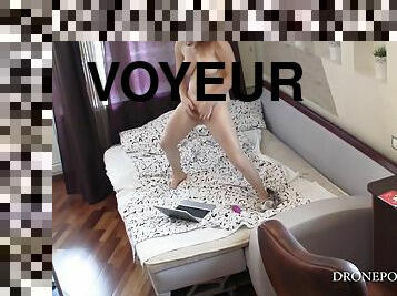 gros-nichons, compilation, cam, espion, voyeur, bas, blonde, fétiche, solo, tchèque