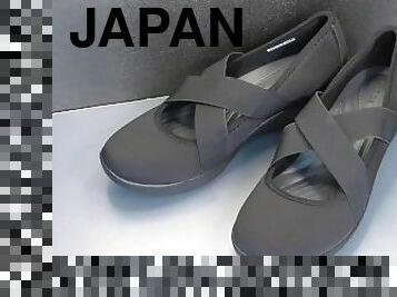 japonés, paja, pies, bukkake, a-solas, botas