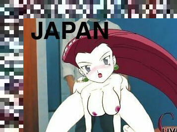 takaapäin, japanilainen, peppu, anime, hentai