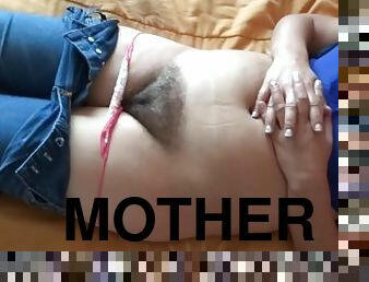 cul, poilue, masturbation, chatte-pussy, femme, amateur, mature, milf, latina, maman