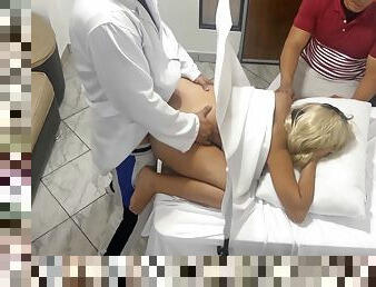 žena, amaterski, doktor, hindujske-ženske, mož, blond, fantazija, čudovito, cuckold, bolnišnica