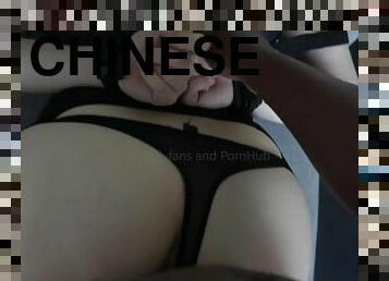 asian, anjing, amateur, menghisap-zakar, interracial, orang-jepun, bdsm, pasangan, hamba, fetish