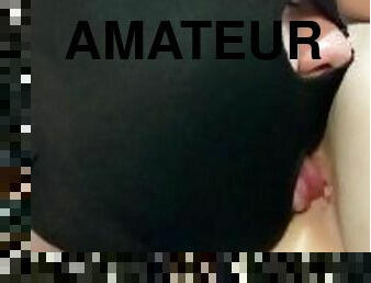 amateur, anal, ébène, parfait