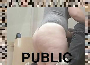 publik, amatör, avsugning, cumshot, par, college, sprut