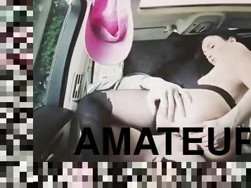 public, chatte-pussy, amateur, ados, hardcore, couple, voiture, réalité