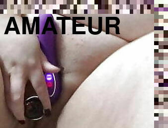 masturbation, orgasme, amateur, milf, bdsm, belle-femme-ronde, rousse, gode, bondage