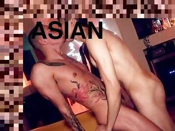 Twink Asian & Hot Latino Flip Fuck - Vincent O'Reilly, Tyler Wu - NextDoorHomemade