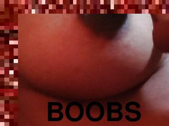 boobs pressing 