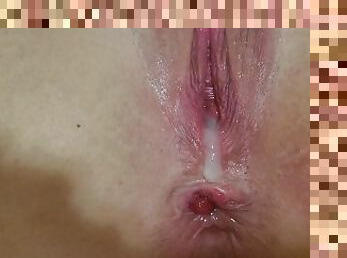 chatte-pussy, amateur, mature, ejaculation-sur-le-corps, ejaculation-interne, couple, belle-femme-ronde, ejaculation, fétiche, cocu